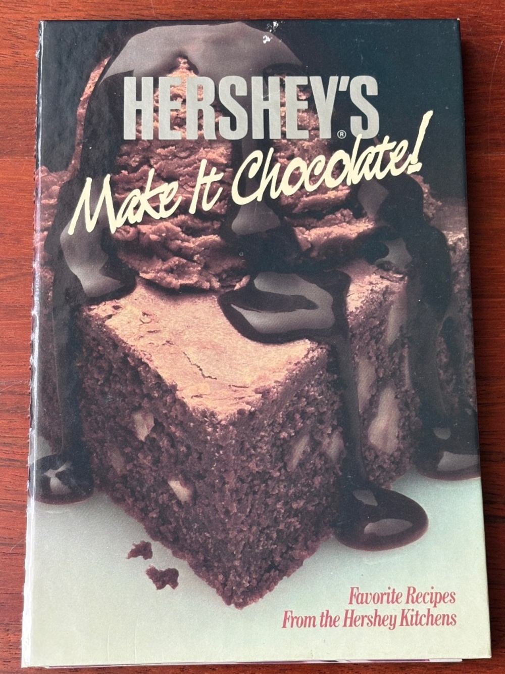 Vintage 1987 Hershey's Make It Chocolate! Cookbook